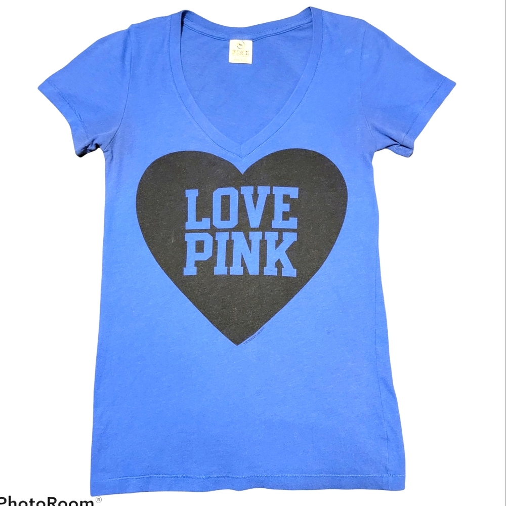 PINK Victoria Secret Short Sleeve Shirt XS